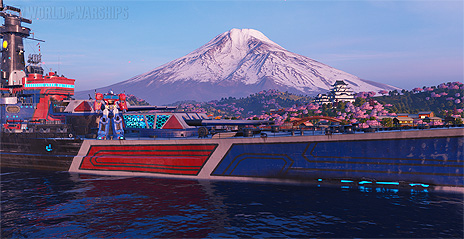 画像ギャラリー No.008のサムネイル画像 / 「World of Warships」と「トランスフォーマー」がコラボ。PC版，PS4とXbox One向けの“Legends”で本日から
