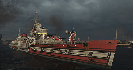 画像ギャラリー No.013のサムネイル画像 / 「World of Warships」と「トランスフォーマー」がコラボ。PC版，PS4とXbox One向けの“Legends”で本日から