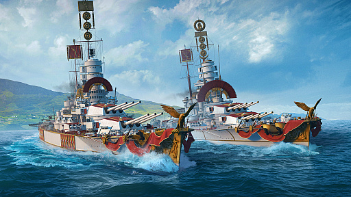 画像ギャラリー No.002のサムネイル画像 / 「World of Warships」，最新アップデートで新たなイタリア戦艦を実装。ブラジルのカーニバルイベントも開幕