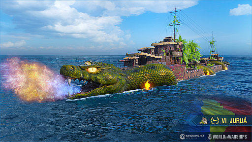画像ギャラリー No.005のサムネイル画像 / 「World of Warships」，最新アップデートで新たなイタリア戦艦を実装。ブラジルのカーニバルイベントも開幕