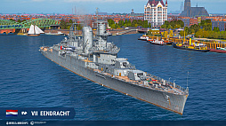 画像ギャラリー No.008のサムネイル画像 / 「World of Warships」，新兵装“空襲”が使用可能なオランダ巡洋艦が最新アップデートで登場