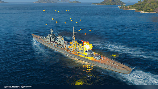 画像ギャラリー No.018のサムネイル画像 / 「World of Warships」，新兵装“空襲”が使用可能なオランダ巡洋艦が最新アップデートで登場