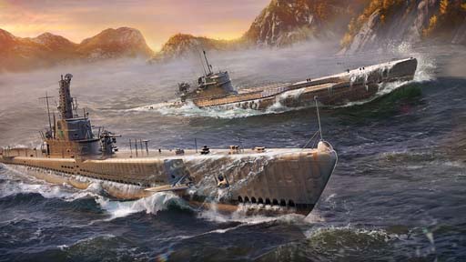 画像ギャラリー No.002のサムネイル画像 / 「World of Warships」，最新バージョン0.11.9実装。アメリカとドイツの潜水艦がアーリーアクセスとして登場