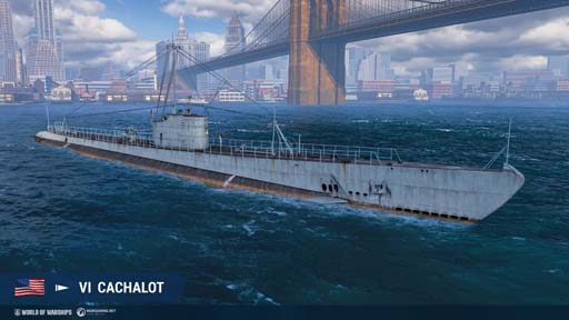 画像ギャラリー No.003のサムネイル画像 / 「World of Warships」，最新バージョン0.11.9実装。アメリカとドイツの潜水艦がアーリーアクセスとして登場
