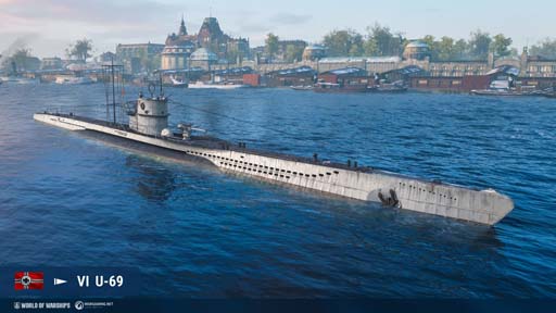 画像ギャラリー No.006のサムネイル画像 / 「World of Warships」，最新バージョン0.11.9実装。アメリカとドイツの潜水艦がアーリーアクセスとして登場