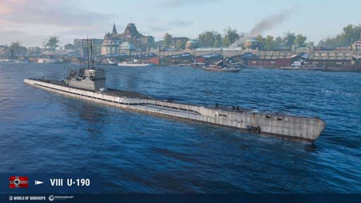 画像ギャラリー No.007のサムネイル画像 / 「World of Warships」，最新バージョン0.11.9実装。アメリカとドイツの潜水艦がアーリーアクセスとして登場