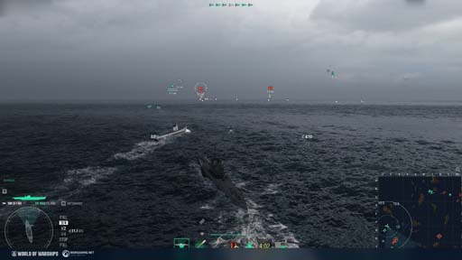 画像ギャラリー No.008のサムネイル画像 / 「World of Warships」，最新バージョン0.11.9実装。アメリカとドイツの潜水艦がアーリーアクセスとして登場
