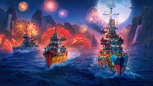 画像ギャラリー No.001のサムネイル画像 / 「World of Warships」，旧正月イベントとアメリカのハイブリッド戦艦のアーリーアクセスを開始