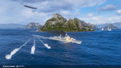 画像ギャラリー No.005のサムネイル画像 / 「World of Warships」，旧正月イベントとアメリカのハイブリッド戦艦のアーリーアクセスを開始