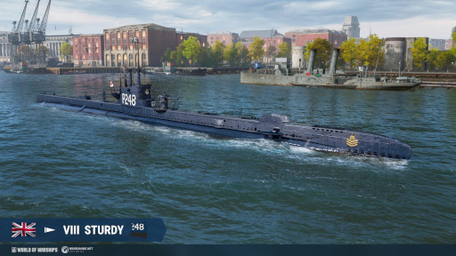 画像ギャラリー No.008のサムネイル画像 / 「World of Warships」，イギリス潜水艦３隻がアーリーアクセスに登場