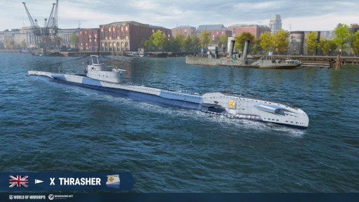 画像ギャラリー No.010のサムネイル画像 / 「World of Warships」，イギリス潜水艦３隻がアーリーアクセスに登場
