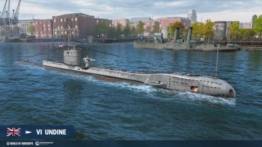 画像ギャラリー No.012のサムネイル画像 / 「World of Warships」，イギリス潜水艦３隻がアーリーアクセスに登場