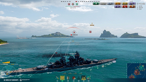 画像ギャラリー No.007のサムネイル画像 / 「World of Warships」にハイスクール・フリートのメンバーが再登場。「World of Warships: Legends」には，ホロライブメンバーが参戦