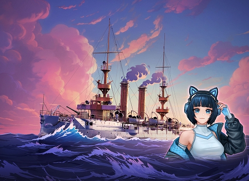 画像ギャラリー No.016のサムネイル画像 / 「World of Warships」にハイスクール・フリートのメンバーが再登場。「World of Warships: Legends」には，ホロライブメンバーが参戦