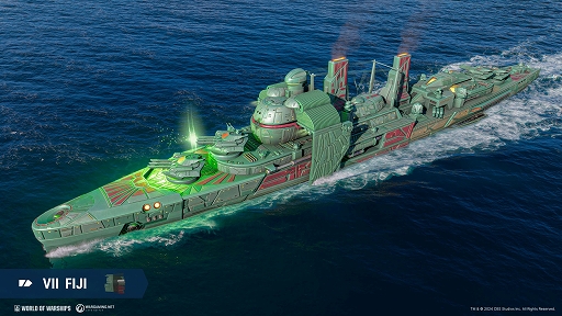 画像ギャラリー No.002のサムネイル画像 / 「World of Warships」「World of Tanks Blitz」，スター・トレックとのコラボを開催中。航空母艦Enterprise仕様の専用迷彩両などが登場