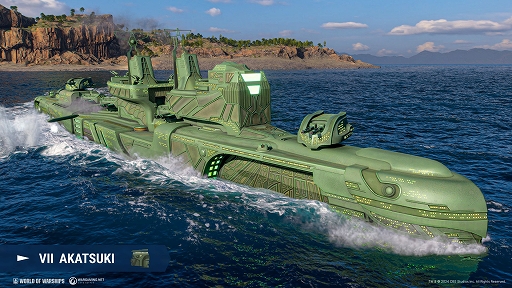 画像ギャラリー No.003のサムネイル画像 / 「World of Warships」「World of Tanks Blitz」，スター・トレックとのコラボを開催中。航空母艦Enterprise仕様の専用迷彩両などが登場