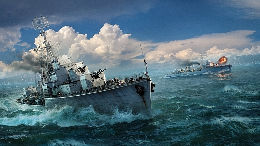 画像ギャラリー No.001のサムネイル画像 / 「World of Warships」，6隻のフランス駆逐艦の追加や，新たな戦闘タイプ「モード・シャッフル」などを実装。アップデート（13.6）を実施
