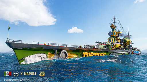 画像ギャラリー No.006のサムネイル画像 / 「World of Warships」，「ミュータント・タートルズ」とコラボした特別コンテンツを手に入れて大海原に乗り出そう