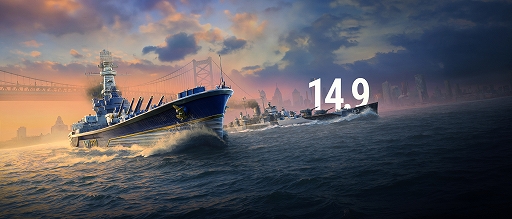 画像ギャラリー No.001のサムネイル画像 / 「World of Warships」，アメリカ海軍創設250周年を記念する大型アップデート14.9を実施。港を建設しながらアメリカ海軍の歴史をたどれる