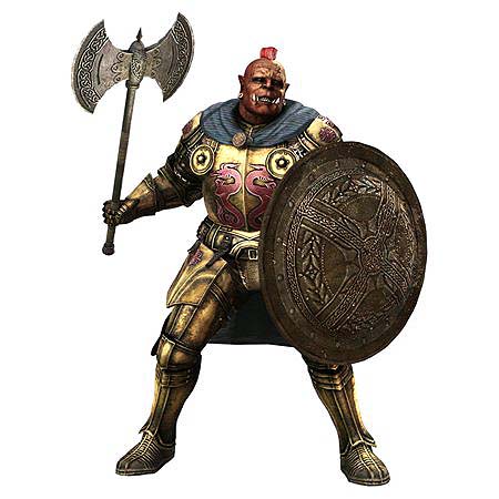 画像ギャラリー No.003のサムネイル画像 / 「GLADIATOR VS」特定の防具を組み合わせたセット装備や，ダメージを蓄積することで防具を破壊できる「アーマーブレイク」を紹介