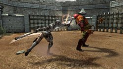 画像ギャラリー No.004のサムネイル画像 / 「GLADIATOR VS」特定の防具を組み合わせたセット装備や，ダメージを蓄積することで防具を破壊できる「アーマーブレイク」を紹介