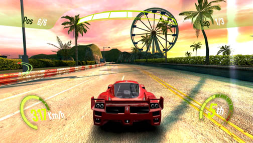 画像ギャラリー No.002のサムネイル画像 / ［TGS 2011］PS Vita用ソフト「ASPHALT: INJECTION」は夢のスーパーマシンで公道を爆走するレースゲーム 