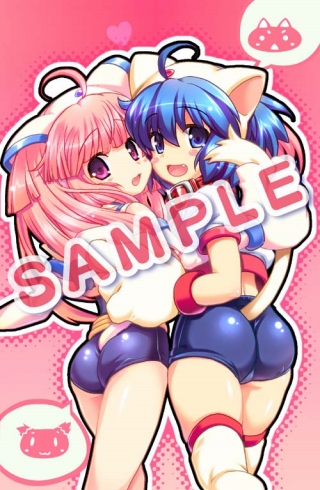 画像ギャラリー No.005のサムネイル画像 / 「それゆけ！ ぶるにゃんマン Portable 〜とりもどせ！あいとせいぎときぼうのつにゃ缶〜」の店舗別特典が公開。猫だから恥ずかしくないにゃん