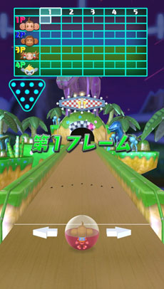 画像ギャラリー No.011のサムネイル画像 / 「スーパーモンキーボール 特盛あそビ〜タ！」新たなバラエティーゲーム「モンキーボウリング」や新ステージの情報を公開。ネットワーク要素も明らかに