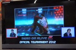 画像ギャラリー No.007のサムネイル画像 / PS Vita版実機デモも初披露。「DEAD OR ALIVE 5」初の公式全国大会，「Official Tournament 2012」レポート