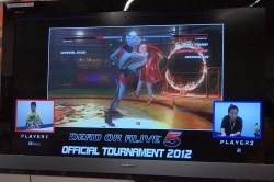 画像ギャラリー No.014のサムネイル画像 / PS Vita版実機デモも初披露。「DEAD OR ALIVE 5」初の公式全国大会，「Official Tournament 2012」レポート