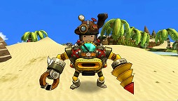 画像ギャラリー No.005のサムネイル画像 / 「Happy Wars」が600万ダウンロードを突破。最終兵器のロボットで暴れ回る新クラス「エンジニア」が登場