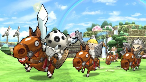 画像ギャラリー No.004のサムネイル画像 / 「Happy Wars」，大型アップデートで“馬”が追加。騎兵になって駆け巡ろう