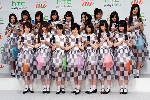 画像ギャラリー No.016のサムネイル画像 / HTC，WiMAXやおサイフ，ワンセグ対応のAndroid 4.0スマートフォン「HTC J」を発表。auから発売へ