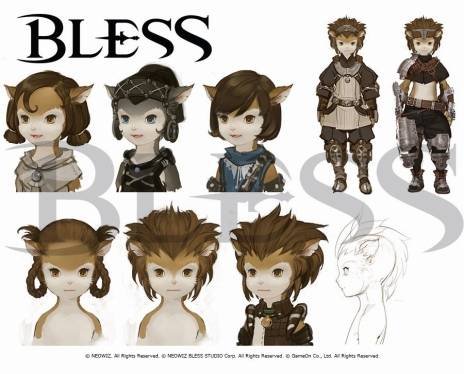 画像ギャラリー No.005のサムネイル画像 / 「BLESS」，12月6日に大型アップデートを実施。新種族「マスク」や新職業「レンジャー」など多数の新要素が追加に