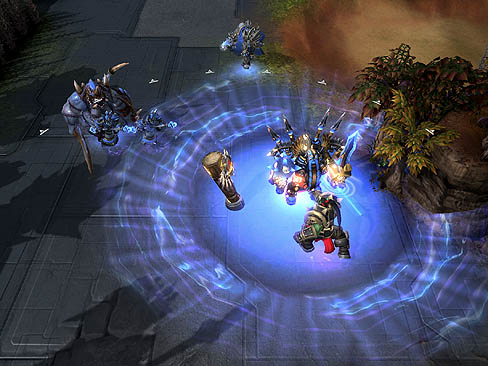 画像ギャラリー No.008のサムネイル画像 / 見違えるほどブラッシュアップされた「Blizzard DOTA」は，初心者にも遊びやすくして，DotAジャンルにおける差別化を図る