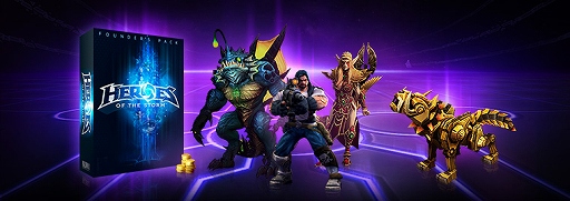 画像ギャラリー No.003のサムネイル画像 / Blizzardの新作MOBA「Heroes of the Storm」，クローズドβテストに今すぐ参加できるアクセスキーを同梱した「Founder's Pack」が発売