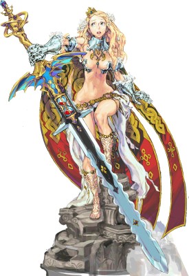 画像ギャラリー No.003のサムネイル画像 / 西村キヌ氏渾身のデザインで贈るベルトアクションRPG「CODE OF PRINCESS」，アガツマ・エンタテインメントより来春発売