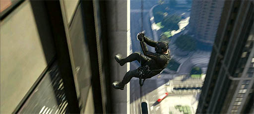 画像ギャラリー No.010のサムネイル画像 / 「Grand Theft Auto V」の最新ムービーを，現在分かっている範囲で細かく分析。3人の主人公が暮らす街，ロスサントスの日常風景とは