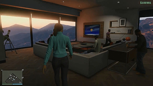 画像ギャラリー No.010のサムネイル画像 / 「Grand Theft Auto V」のオンラインモード「Grand Theft Auto Online」の詳細が公開。強盗などのミッションからミ二ゲーム,持ち家の所持までが可能