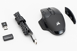 画像ギャラリー No.005のサムネイル画像 / 【PR】接続も充電もワイヤレスなCorsair製マウス「DARK CORE RGB SE」を試す。ケーブルに縛られないゲームライフはとことん快適だ