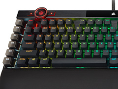 Corsair，新フラグシップキーボード「K100」を発表。キー入力のスキャンとレポートレートを4000Hzに高速化