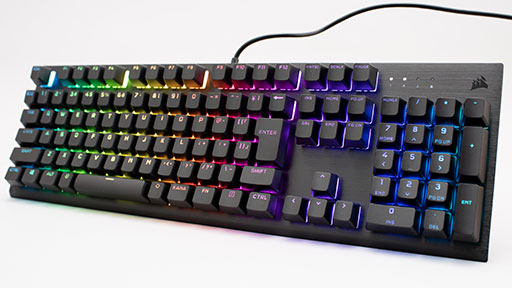 画像ギャラリー No.003のサムネイル画像 / 【PR】Corsairの新型キーボード「K60 RGB PRO SE」は，CHERRY VIOLAスイッチ採用でCherry MXの打鍵感を手頃な価格で実現