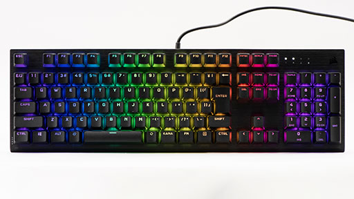 画像ギャラリー No.013のサムネイル画像 / 【PR】Corsairの新型キーボード「K60 RGB PRO SE」は，CHERRY VIOLAスイッチ採用でCherry MXの打鍵感を手頃な価格で実現