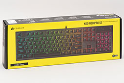画像ギャラリー No.028のサムネイル画像 / 【PR】Corsairの新型キーボード「K60 RGB PRO SE」は，CHERRY VIOLAスイッチ採用でCherry MXの打鍵感を手頃な価格で実現
