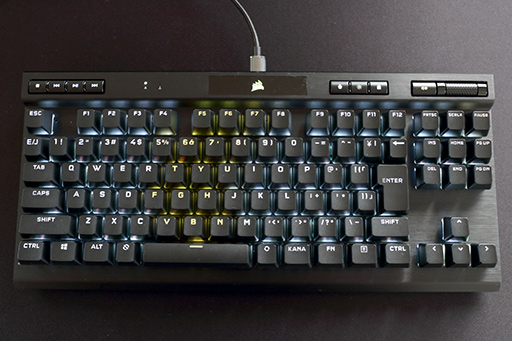 画像ギャラリー No.003のサムネイル画像 / Corsair，10キーレスキーボード「K70 RGB TKL」とマウス「SABRE RGB PRO」を発表。ゲーマー向け新シリーズ「Champion」の第1弾