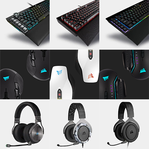画像ギャラリー No.002のサムネイル画像 / 【PR】Corsairのマウスとキーボード，ヘッドセットでPCゲーム環境をアップグレード。ニーズに合わせた3パターンから選ぼう