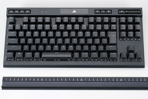 画像ギャラリー No.010のサムネイル画像 / 【PR】Corsairの新型10キーレス「K70 RGB TKL OPX」は，ストイックにeスポーツを突き詰めた高速応答性が見どころの光学式キーボードだ