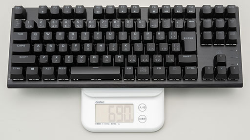 画像ギャラリー No.010のサムネイル画像 / 【PR】Corsairの新キーボード「K60 PRO TKL OPX」は，日本で人気の10キーレスに高速入力の光学式キースイッチを組み合わせた魅力的な製品だ