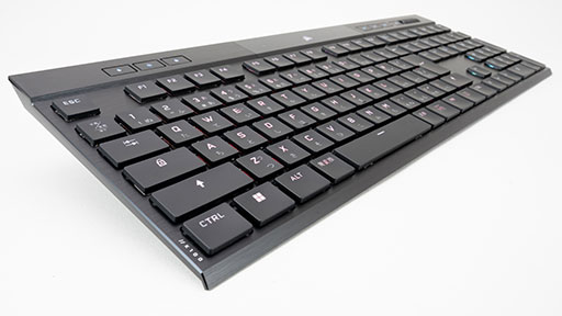 画像ギャラリー No.003のサムネイル画像 / 【PR】Corsairの「K100 AIR Wireless」は，17mmの薄さでワイヤレスやワイヤードでも使える万能ハイエンドキーボードだ
