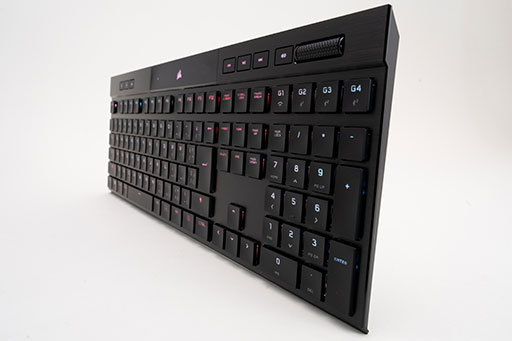 画像ギャラリー No.006のサムネイル画像 / 【PR】Corsairの「K100 AIR Wireless」は，17mmの薄さでワイヤレスやワイヤードでも使える万能ハイエンドキーボードだ
